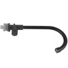 G1/2 Faucet 90 Degree Rotating Single Cold Matte Black Water