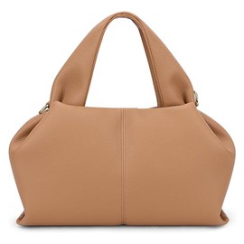 CazneJN Handbag for Women PU Leather Small Bag Vintage Hobo Bag Chic Cloud Bag Dumpling Crossbody Bag with Removable Shoulder Strap Crossbody Bag Shoulder Bag for Women, brown