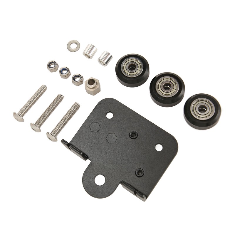 3D Extruder Back Support Plate with Pulley Extruding Backplate for