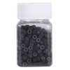 Anillo de extensión de cabello de silicona500PCS/Bottle 5MM Silicona forrada