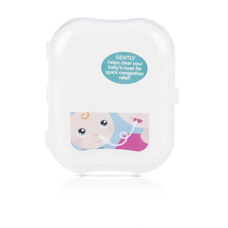 Nuby, Breathe-EEZ Infant Nasal Aspirator with Travel Case, 5"