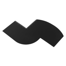 TOVINANNA Enhancement Hairline Shaping Card with Measurement Indicators for Precision Beard and Hair Design Barber Tool for Home and