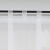 ESLIR Roman Blind with Loops, Voile Curtains, Kitchen Tie Curtain,