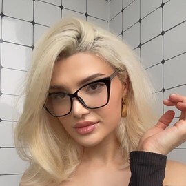 WEMOOTANTS Large Cat Eye Reading Glasses 1.5 for Women Black Readers 1.50 Trendy Cateye Reader 1.0 1.25 150 1.75 2.0 2.25 2.5 2.75 3.0 3.5 4.0