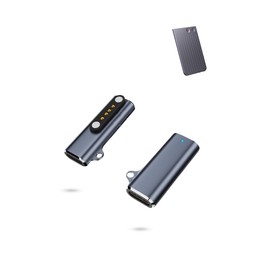 (2 Pack) Charging Adapter for PLAUD NOTE AI Voice Recorder, yystao Stable magnetic Type-C Charger Adapter compatible with PLAUD NB-100