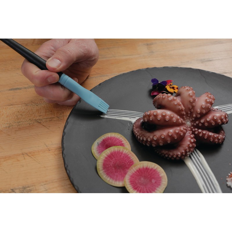 Mercer Culinary Silicone Plating Comb Brush