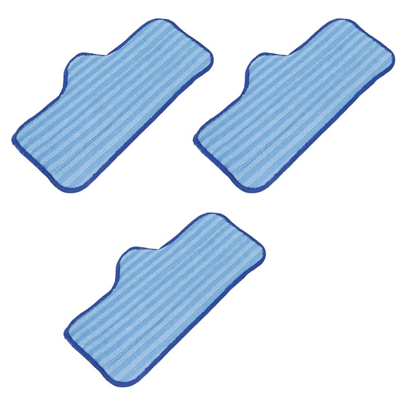 3PCS Microfiber Mop Pads Refill Replacement Premium Strong Absorbent Washable