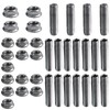 Stainless Steel Oil Pan Stud Bolts Kit Compatible for Chevy