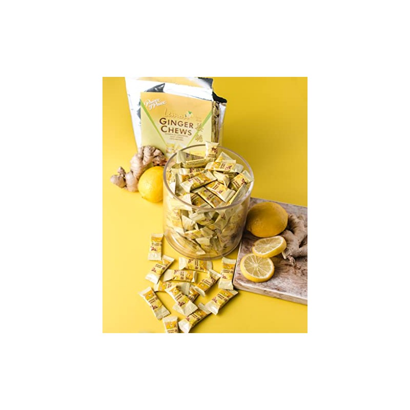 Prince of Peace Ginger Chews with Lemon, 2.2lb/1 kg. –