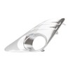 Brock Replacement Drivers Fog Lamp Chrome Cover Front Left Bumper