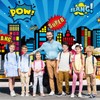 Large Super Theme Hero Party Backdrop Decoration 10x6ft One-piece Inspirational