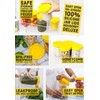 HOUSERRY DELUXE Easy-Grip Easy-Open 100% Silicone Mason Jar Lid -