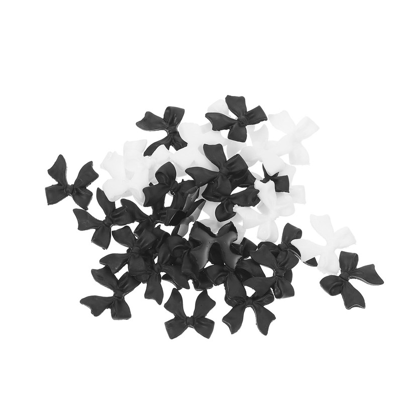 100pcs Bow Nail Art Charms Manicure Decors Delicate Bow Nail
