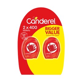 Canderel Sweetener Zero Calorie Tablets Value Pack, 800 Tablets 