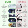 iknoe Large Cooler Bag Collapsible, 15L Insulated Bags, Leakproof Lunch
