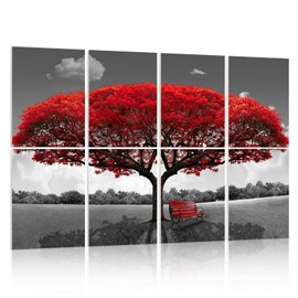 Art Acoustic Panels Sound Proof: Soundproof Wall Panels Decorative Soundproofing Padding Acoustical Treatment for Studio Home Office 8 Pack 12x16"