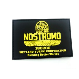 USCSS Nostromo Alien Weyland Yutani Airsoft Paintball PVC Morale Patch