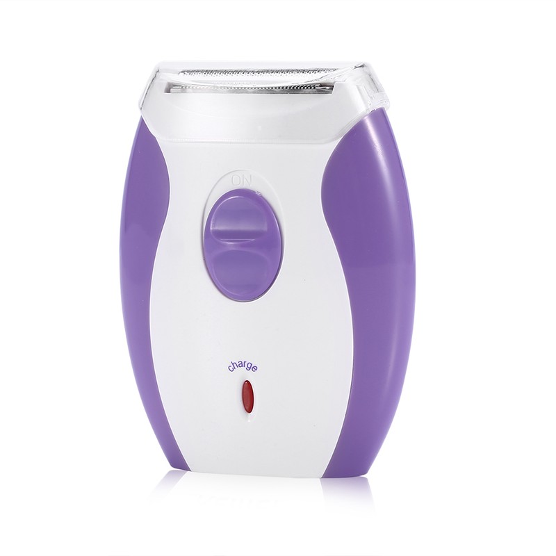 KEMEI Women Rechargeable Hair Removal Lady Electric Body Epilator Leg