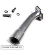 Tecumseh 5.0-6.5 OHV Engine Exhaust 3/4 thread Pipe for Go