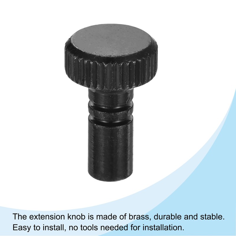 sourcing map 6Pcs Lamp Turn Knob On/Off Lamp Switch Replacement