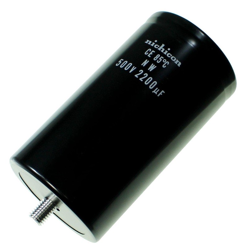 Screw Electrolytic Capacitor 2200µF 500V 85°C ; LNW2H222MTEBNU ; 2200uF