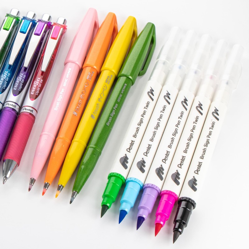 Pentel Carrie Walker Ultimate Journal Mix, Writing and Journaling Kit,