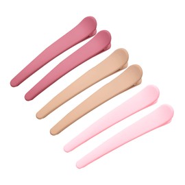 6Pcs Sectioning Hair Clips, Hair Sectioning Clips Plastic Hairdresser Clips, Crocodile Clips Hair Duck Billed Hair Clips Hair Clips for Styling Women Girls Hairdressing Styling Salon Tool