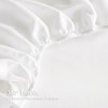 Wake In Cloud - 100% Bamboo Fitted Sheet, 1 Piece,