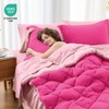 MUXHOMO 5 Pieces Twin Comforter Set, Reversible Bed in a