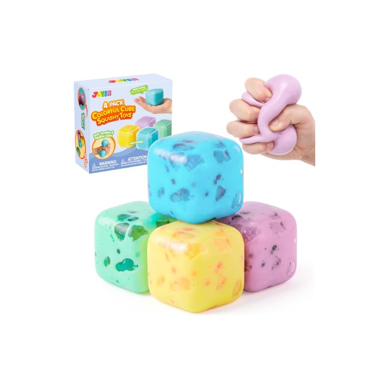 Joyin Juego de 4 Cubos de Hielo de Color Pastel