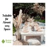 XXL Round Braided Seagrass Placemats Set of 4