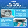 SWIMLINE HYDROTOOLS GREY Standard Wide Mouth Above Ground Pool Skimmer