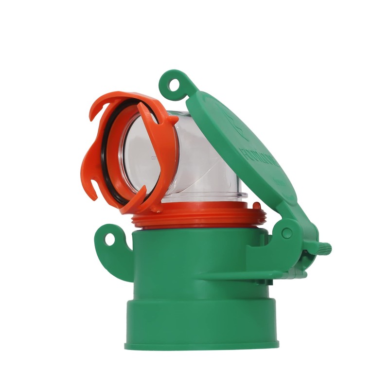 Footloose 4" Sewer Cap for RV Sites/Campgrounds | Odorless, Self-Closing,