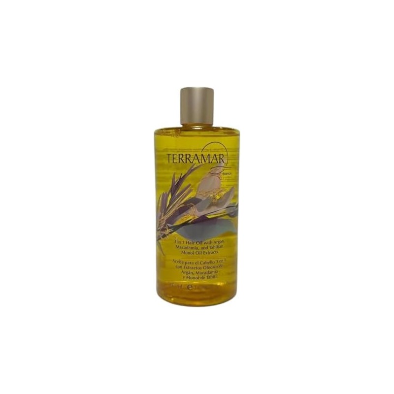 Aceite Capilar 3 en 1 con Argán, Macadamia y Monoi