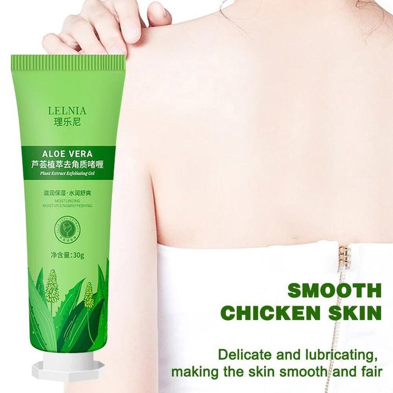 Vibrani 페이셜 각질 제거 클렌징 빛나는 30ML 부드러운 공개 바디