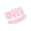 HUYUN 2sets Pink Rounded Curved Edges Mouse Feet Skates Replacement