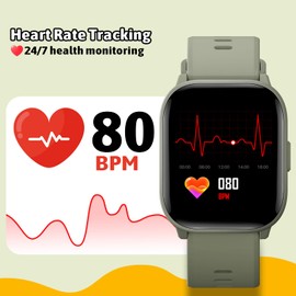 HENGTO smartWatch for Kids,Kids Watch Girls Boys Watch with 20 Sport Modes, Pedometer, Sleep Monitor, Kids Sport Watches Birthday Gifts Toy Gift for Girls Boys 6-16 (Gray)