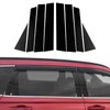 x xotic tech Pillar Post Side Door Window Cover Trim