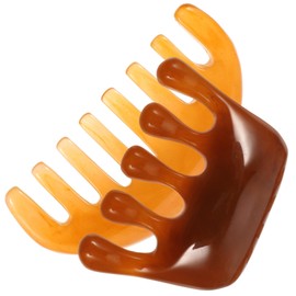 FRCOLOR 2Pcs Resin Wax Gua Sha Massage Comb Set Wide Tooth Scalp Care Tool for Relaxation and Acupoint Therapy Suitable for Hair Types and Scalp Treatments