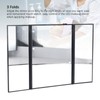 3 Folds Lighted Vanity Makeup Mirror LED Light Table Mirror