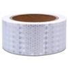 AISEY 2" X 30ft Reflective Tape White Outdoor High Vis