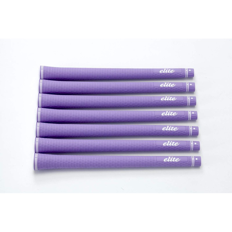elitegrips SX38 Golf Grips, Set of 7, Smokey Purple with
