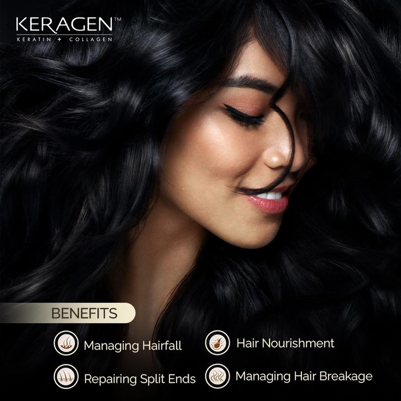 KERAGEN - Hair After Care And Styling Kit - Nourishes