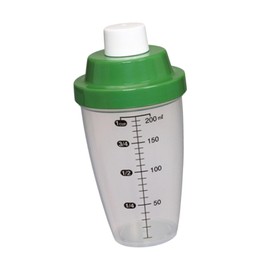 Generic Protein Shaker Bottle 200ml Small for Protein Mixes Multifunction with Scale Drink Shaker for Cafe Gym Outdoor Pre Workout