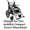 Coming data ac adapter Battery Charger for VIVE mobility compact