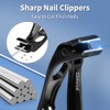ERAVOR Nail Clippers for Men & Women - Upgrade Angled