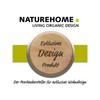 NATUREHOME Design Olive Wood Wine Bottle Holder 25 cm