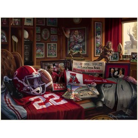 The Legacy Continues - Coach Nick Saban's Office - Celebrating the Last Few Decades of Alabama Football by Daniel Moore