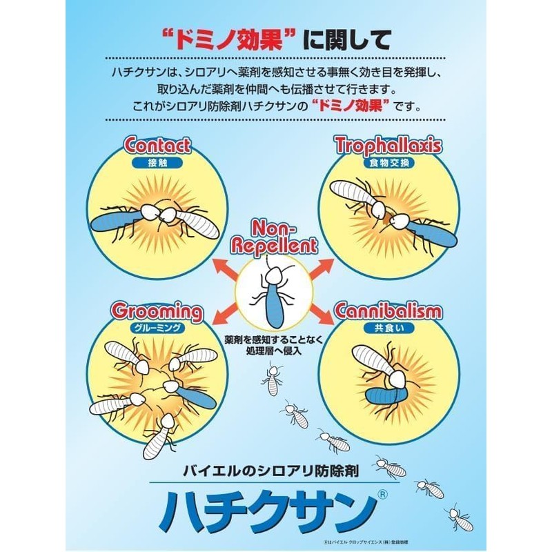 Latest envu Termite Prevention Dedicated Wood Treatment Agent Hachiku San