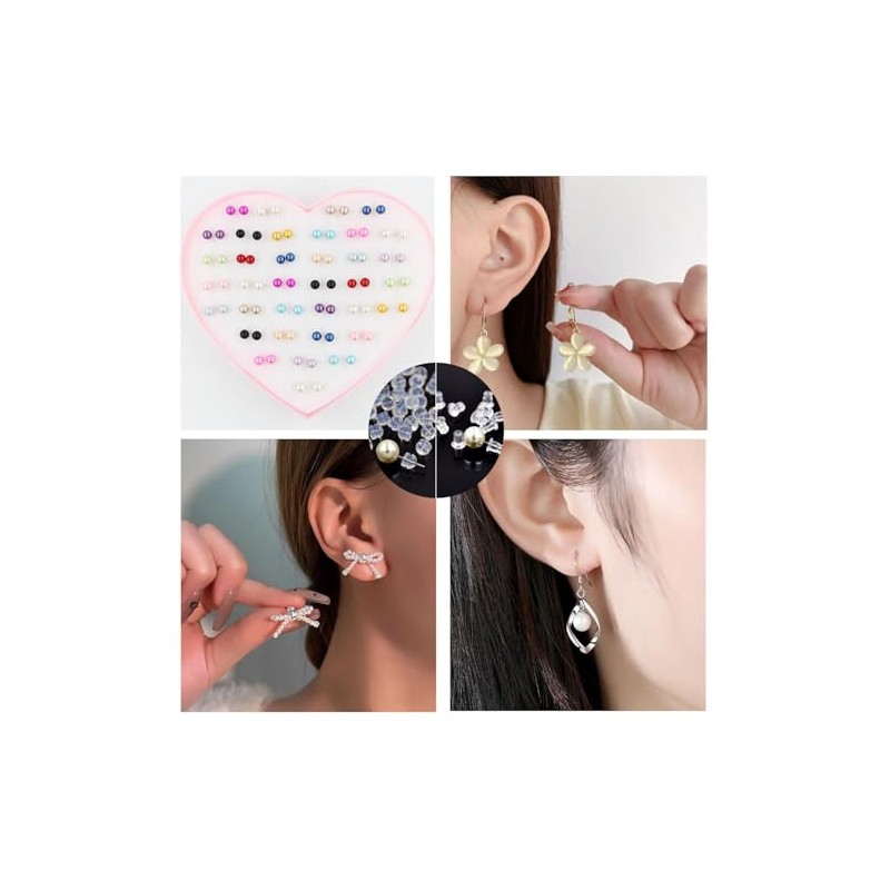 Respaldos de Silicona para Aretes 600 Piezas